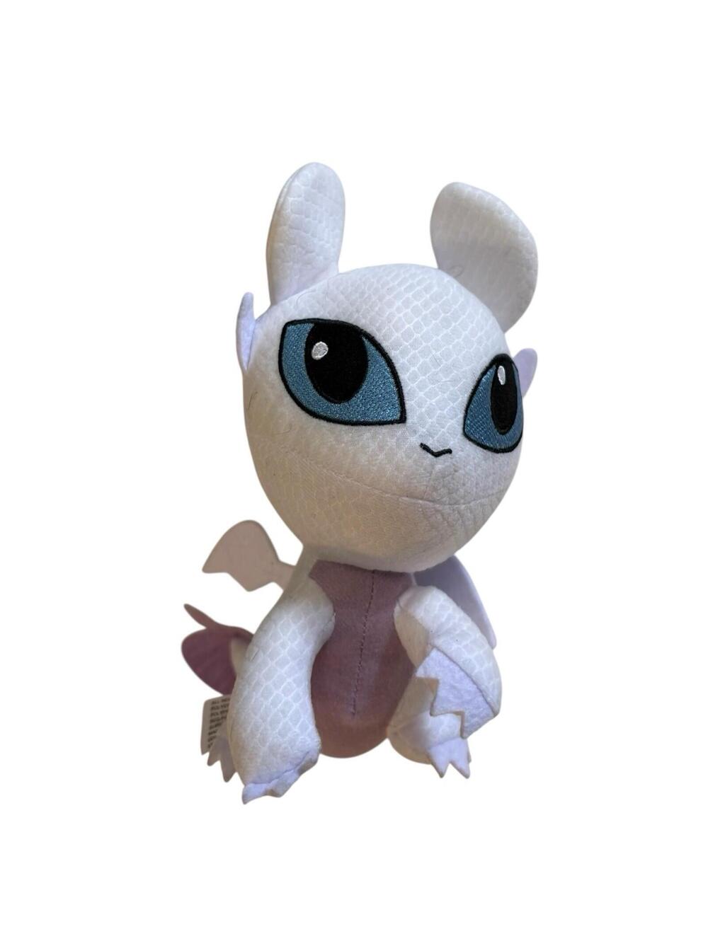 Universal Studios How to Train Your Dragon Light Fury Plush 6" Isle of Berk Toy